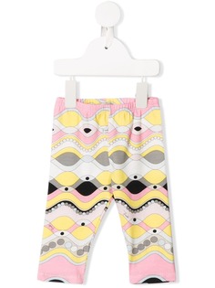 Emilio Pucci Junior легинсы с геометричным принтом
