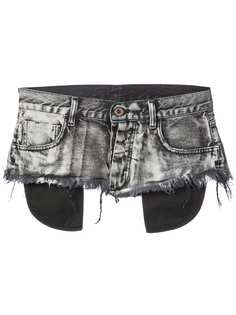 Unravel Project джинсовый ремень с потертыми краями