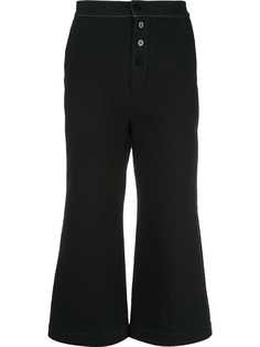 Renli Su укороченные расклешенные брюки