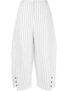 Renli Su укороченные брюки в полоску
