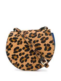 Sara Battaglia сумка на плечо с леопардовым принтом