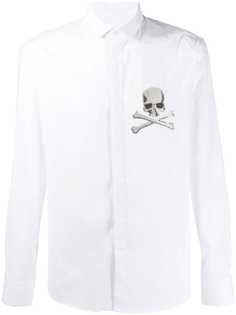 Philipp Plein футболка с декором Skull