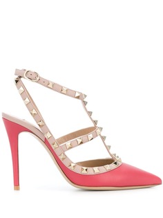 Valentino Valentino Garavani Rockstud ankle strap pumps