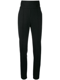 Alexandre Vauthier pinstriped high-waisted trousers