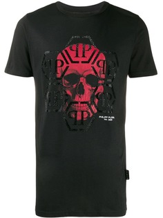 Philipp Plein футболка с принтом Skull