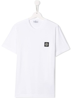Stone Island Junior футболка с логотипом