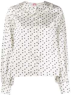 Shrimps polka-dot blouse