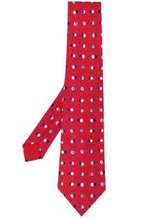 Hermès Pre-Owned галстук 2000-х годов в горох