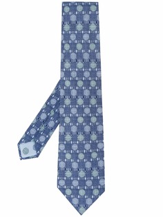 Hermès клетчатый галстук 2000-х годов
