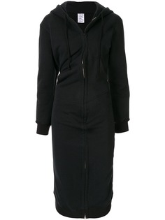 Vaquera zipped hoodie dress