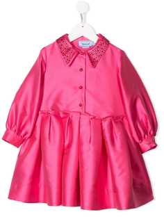 Mi Mi Sol платье с декорированным воротником