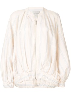 Lee Mathews куртка-бомбер Madox с полосками