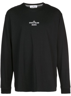 Stone Island рубашка с длинными рукавами и логотипом