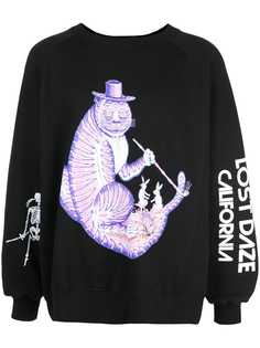 Lost Daze Mad Cat sweatshirt