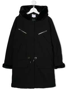 Givenchy Kids парка с логотипом