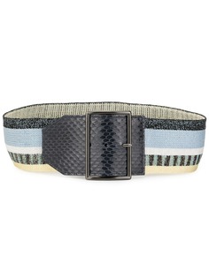 Missoni полосатый ремень с пряжкой