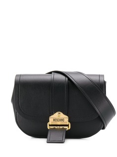Moschino поясная сумка с логотипом