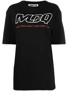 McQ Alexander McQueen футболка с логотипом