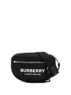Burberry поясная мини-сумка с логотипом