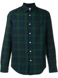 Sandro Paris рубашка в клетку тартан