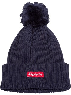 Supreme шапка бини в рубчик