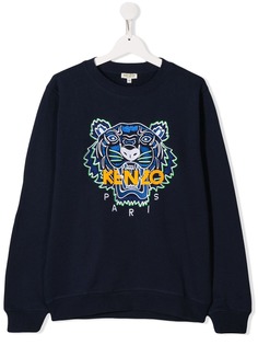 Kenzo Kids толстовка с вышивкой