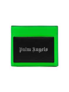Palm Angels бумажник с нашивкой-логотипом