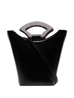 Usisi curved handle tote bag