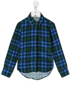 Msgm Kids рубашка в клетку