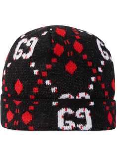 Gucci Kids шапка бини GG Diamond