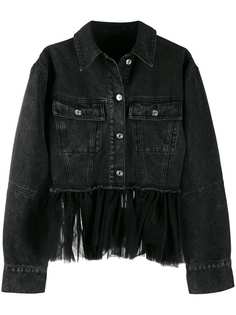 Brognano деконструированная джинсовая куртка