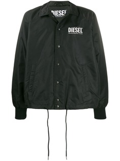 Diesel куртка с вышитым логотипом