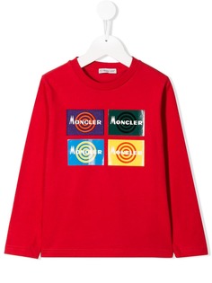 Moncler Kids logo print T-shirt