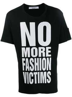 Katharine Hamnett London футболка с принтом No More Fashion Victims