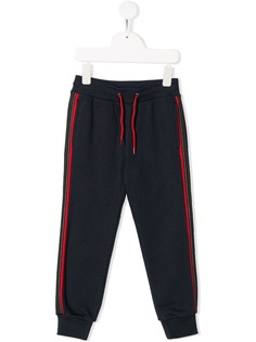 Paul Smith Junior спортивные брюки с контрастными полосками
