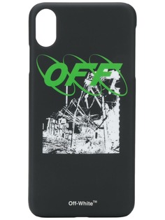 Off-White чехол для iPhone XS Max с графичным принтом