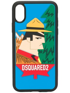 Dsquared2 чехол для iPhone XS с логотипом