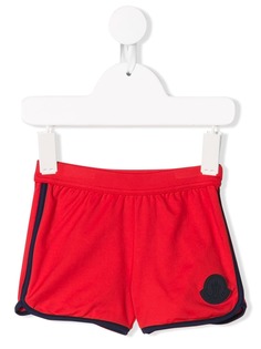 Moncler Kids шорты для плавания с контрастной отделкой