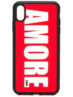 Dolce & Gabbana чехол для iPhone XS MAX Amore