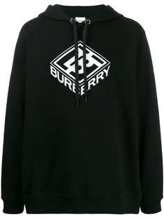 Burberry graphic logo hoodie