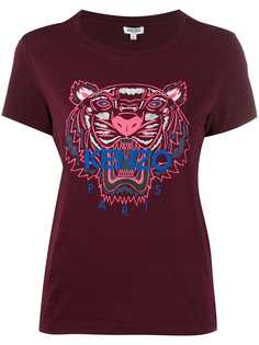Kenzo футболка с принтом Tiger