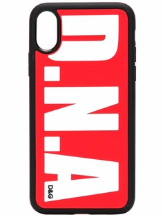 Dolce & Gabbana чехол для iPhone X с логотипом