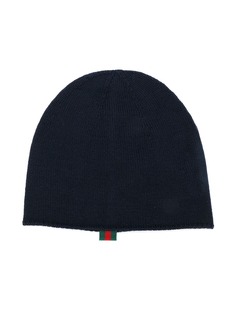 Gucci Kids вязаная шапка-бини