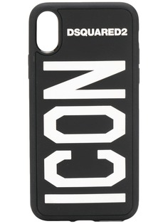 Dsquared2 чехол Icon для iPhone X