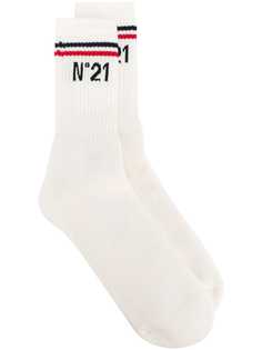 Nº21 носки с логотипами бренда