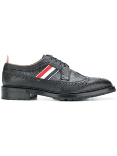 Thom Browne Tricolor Webbing Classic Longwing Brogue