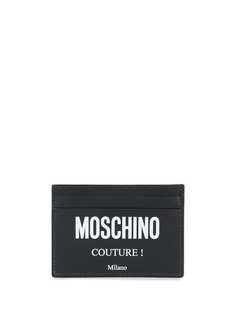 Moschino картхолдер с логотипом