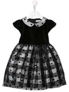 Abel & Lula glitter detail dress