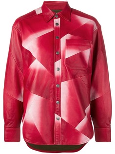 Zadig&Voltaire Fashion Show рубашка Tais кроя оверсайз