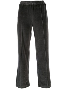 Allude welt detail track pants